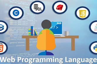 be web programmer with angular nodejs reactjs javascript HTML for your need