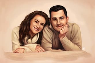 create realistic digital portraits