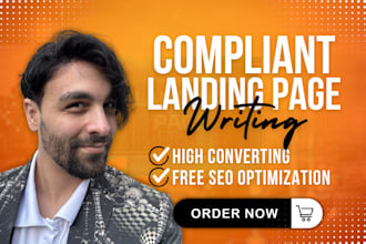write your irresistible compliant landing page sales copy