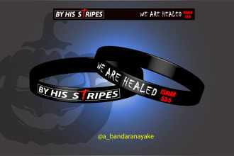 design silicone wristband, vinyl and custom events bracelet
