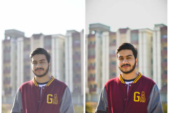 retouch and colour grade your portraits and landscapes