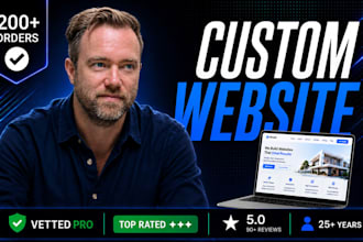 create a custom website