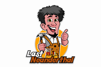 do cartoon business logo creation or graphic design