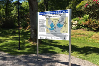 design information sign board