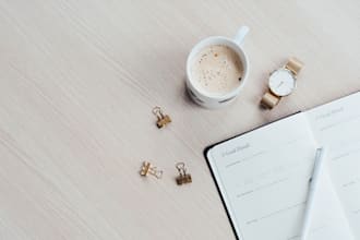 write a blog post about organization or time management