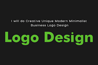 design flat minimalist logo