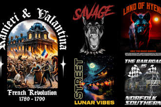 make luxury streetwear t shirt designs for your clothing brand