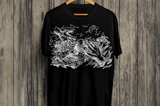 make your unique t shirt custom design