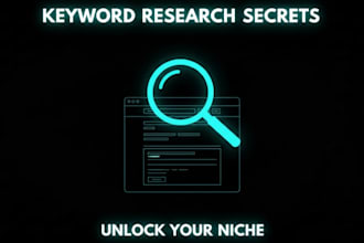 do niche and keyword research for your business website