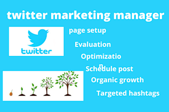 manage your twitter to grow organically