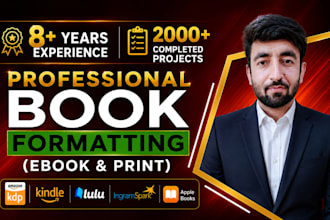 do kdp book formatting, ebook formatting and layout design for kindle