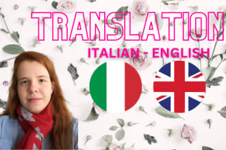 translate italian to english