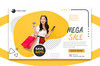 do google banner ads, billboard design, header design