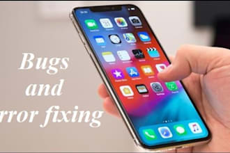 solve bugs in your IOS app by using objectivec or swift
