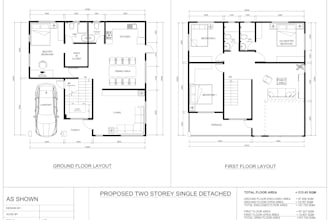 convert pdf, sketch or image drawing to autocad and revit bim model