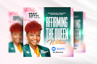 design church flyer, event poster, and social media flyer