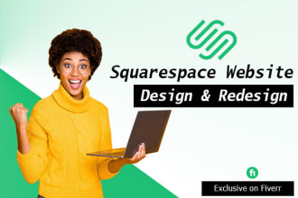 do responsive squarespace website design or squarespace redesign