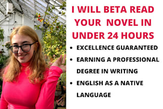 beta read your novel