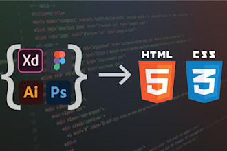 convert your sketch or design to html and css responsive
