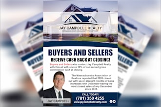 design real estate flyer