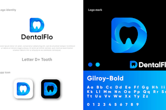 do exclusive clean modern minimalist colorful 3d gradient app and website logo