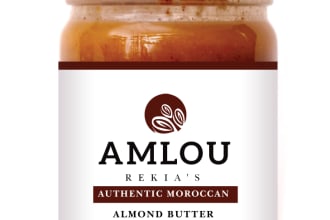 design premium product label, packaging, with the mockup