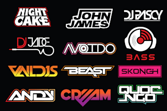 design dj, band,music,or any business logo in 24h