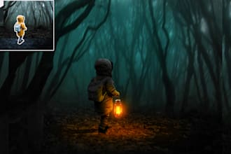 do manipulation and editing in photoshop