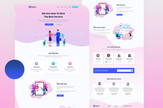 do the figma, xd, PSD website UI with a free mob responsive