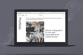 design a stunning modern website