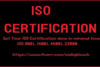 provide iso systems consultancy for documentations records implementations