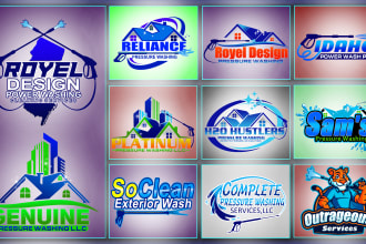 do professional cleaning, power or pressure washing logo