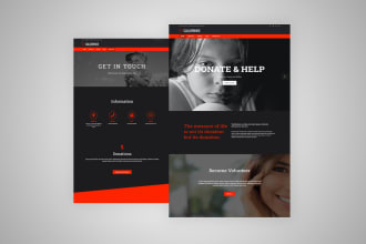 design nonprofit website for charity