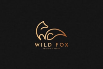 do clean luxury logo design in 24h