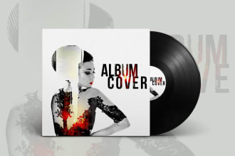design stunning album cover or cd cover art