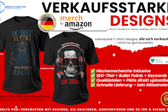 create high converting german market t shirts