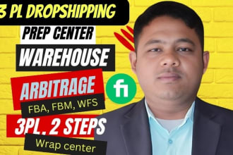 manage dropship ecommerce 3pl warehouse prep center