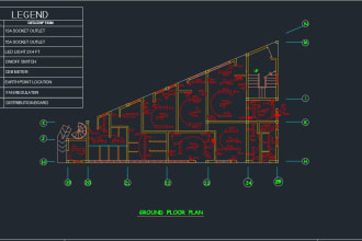 design electrical 2d drawing in auto cad