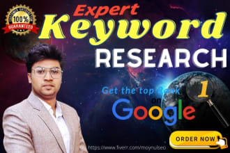 do profitable SEO keyword research and competitor analysis from search engines