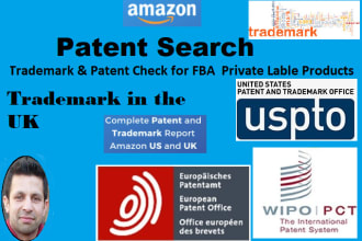 do trademark search and application UK, US, europe, australia canada