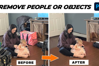 photoshop edit, remove people or objects from your photos