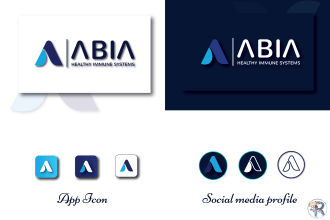 design a versatile minimalist monogram logo for company and website