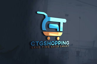 design shopify, website, ecommerce online business logo