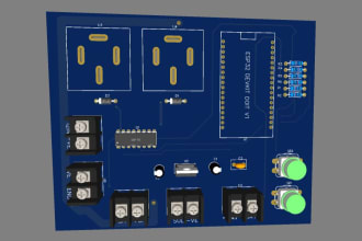 design schematics, pcb in proteus,eagle or easy eda in 24hrs