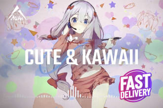 make bgm, cute kawaii music for vtuber youtube streams intro