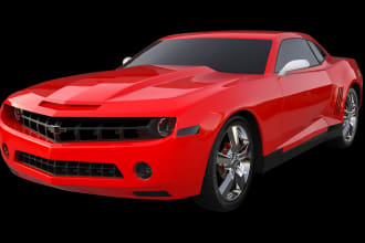 create 3d model especially cars for printing or renders