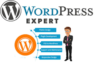 Big Deals!  make wordpress changes and customize wordpress website