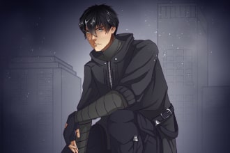draw or design a character