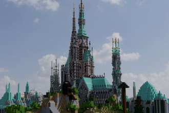 build your awesome minecraft dreams in stone