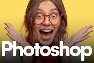 do any kind of photo editing using adobe photoshop, ai